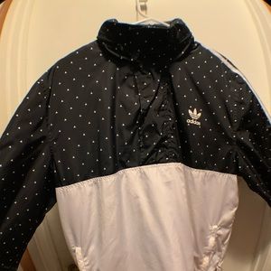Adidas X Pharrell Williams pull over rain sweater